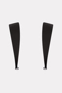 Black detachable base straps by MOSAÏKA for bustier dress